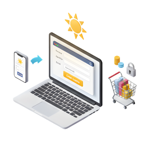 Creación y configuración de cuenta